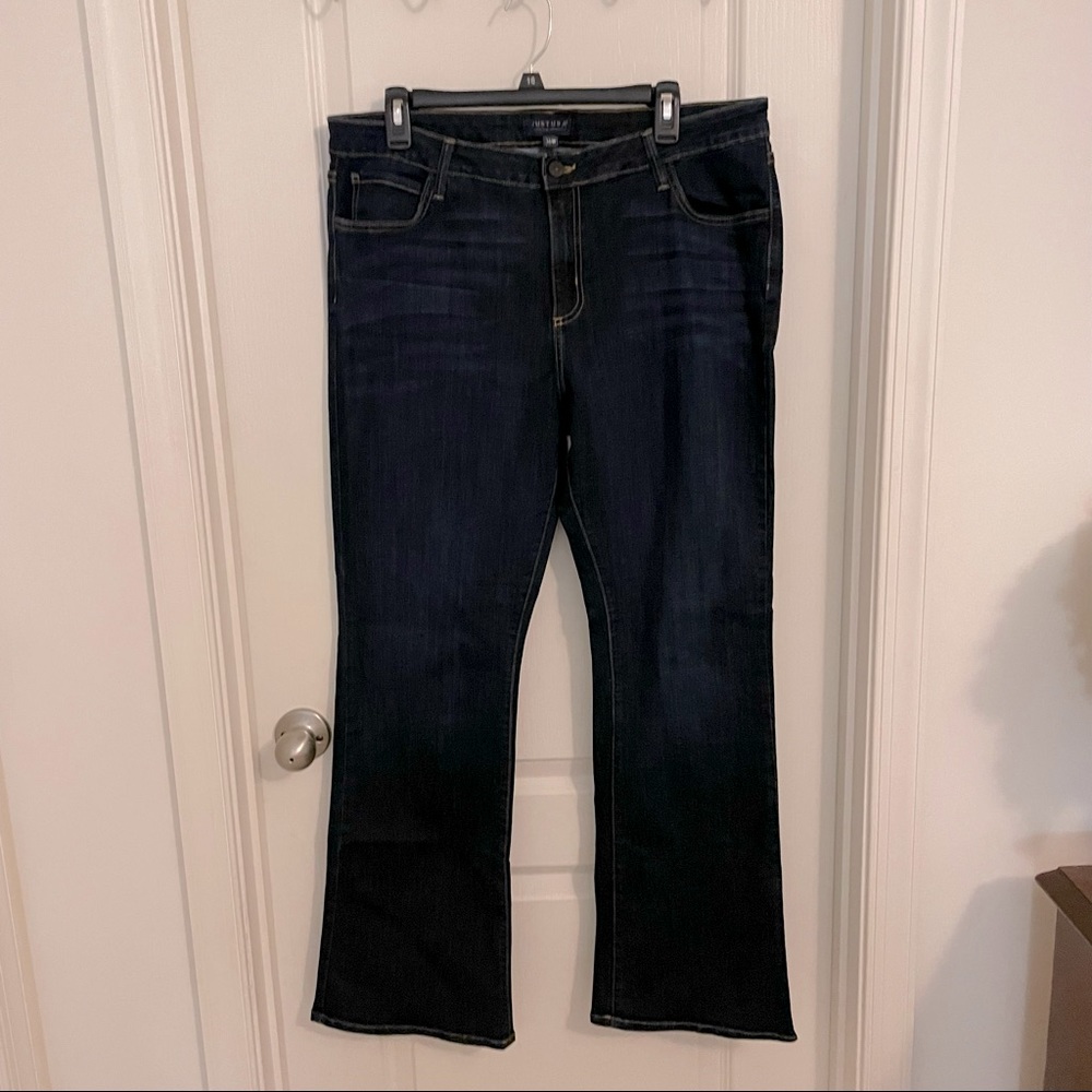 just USA bootcut/ flare Dark wash jeans
